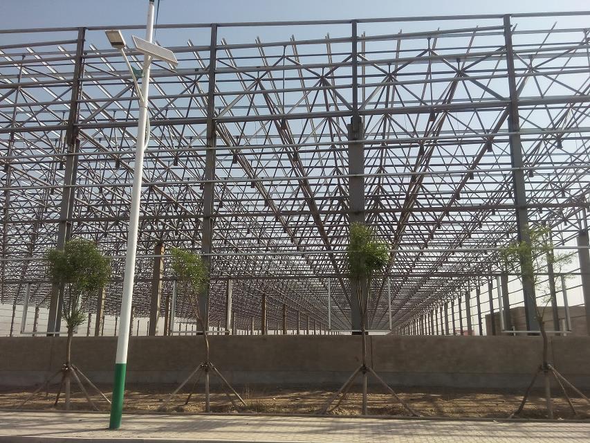 文昌汽车工业厂房网架